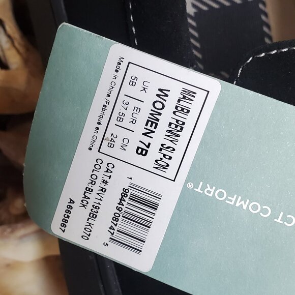 Revitalign Orthotic Suede Slip-on  Malibu Penny Loafer New - Picture 3 of 3